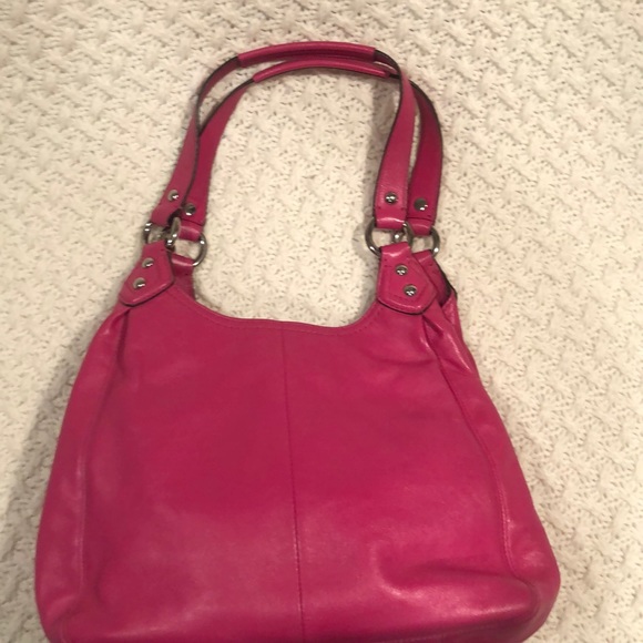 Pink Coach Purse - Picture 4 of 8